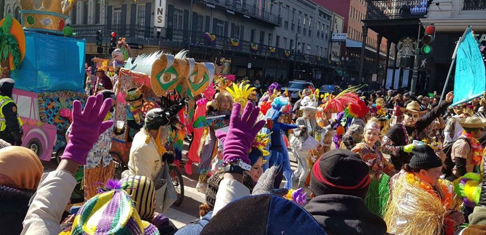 karnawał Mardi Gras w Nowym Orleanie 